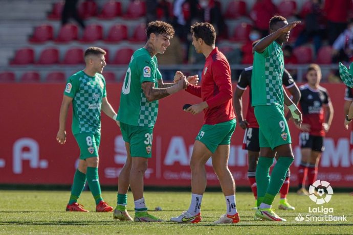 Victoria del UD Almería en el campo del Mirandés (1-4) en la jornada 12 de LaLiga SmartBank 21/22