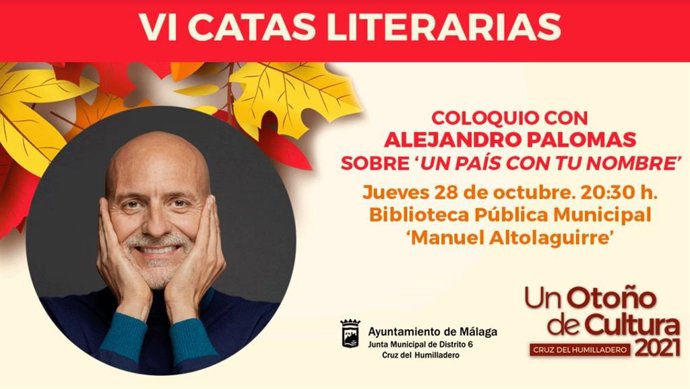 Catas literarias en Málaga con Alejandro Palomas