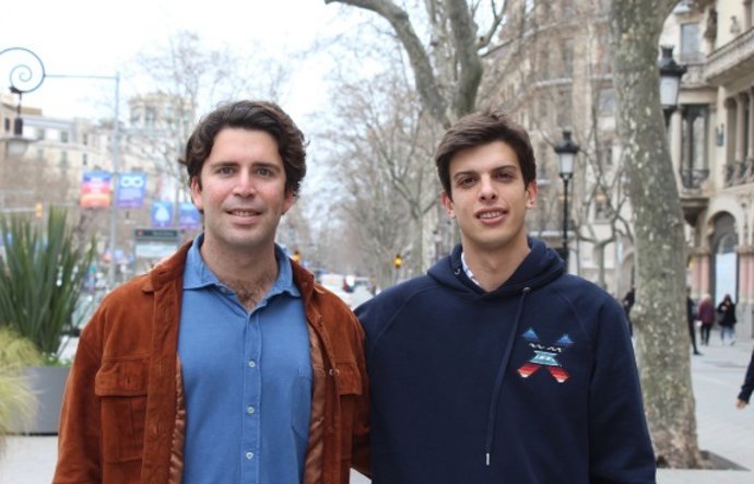 Archivo - Pablo Candau y Ramón Borruel,  cofundadores de Newe