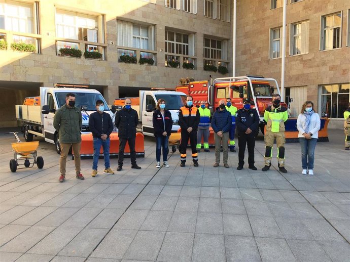 Logroño actualiza su Plan Municipal de Nevadas 2021-2022