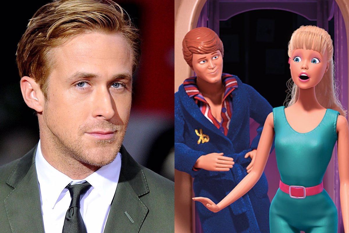 Ryan Gosling será el Ken de Barbie protagonizada por Margot Robbie