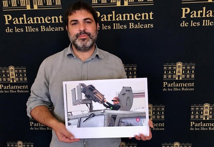 El portavoz parlamentario adjunto de MÉS per Mallorca, Josep Ferr.