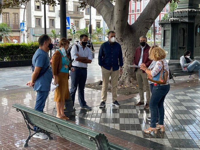 El PP solicita un Plan Especial de Seguridad para Vegueta-Triana ante el repunte de incidentes y la cercanía de Halloween y Navidad