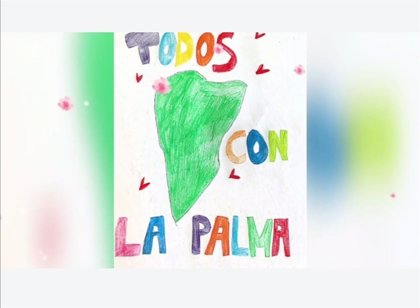 Niños hospitalizados envían mensajes de ánimo y dibujos a los niños de La  Palma