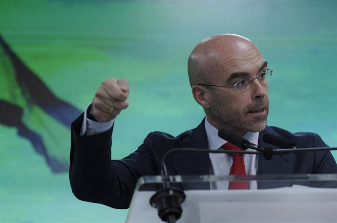 Archivo - El vicepresidente primero de Acción Política y eurodiputado de Vox, Jorge Buxadé