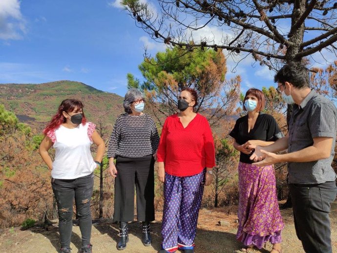 Teresa Rodríguez en Sierra Bermeja