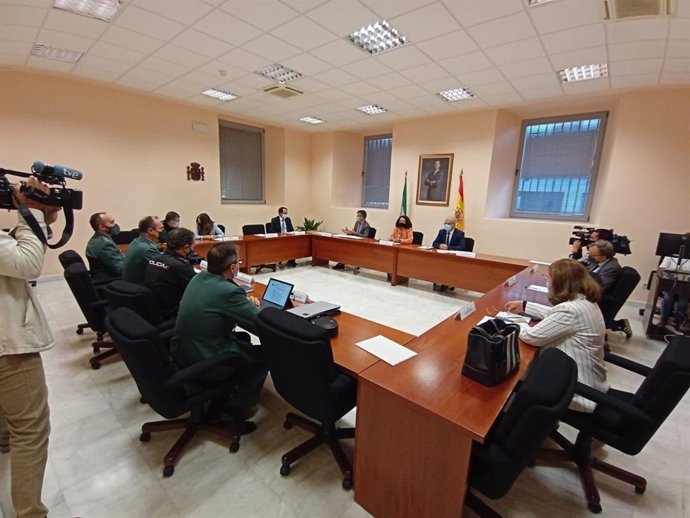 Responsables judiciales y policiales se reúnen en Cáceres para coordinar actuaciones en todo el territorio extremeño