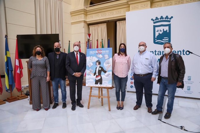 Presentación del cartel de la 50 edición de la Feria del Libro de Málaga