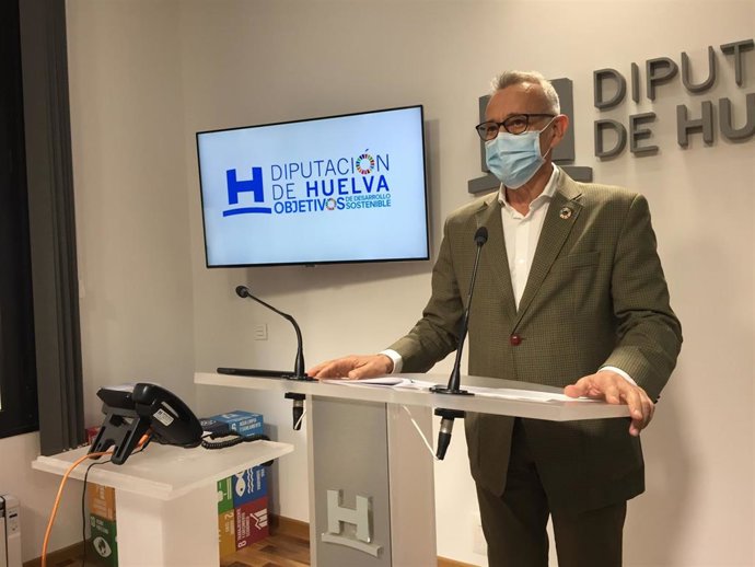 El vicepresidente de la Diputación de Huelva, Juan Antonio García