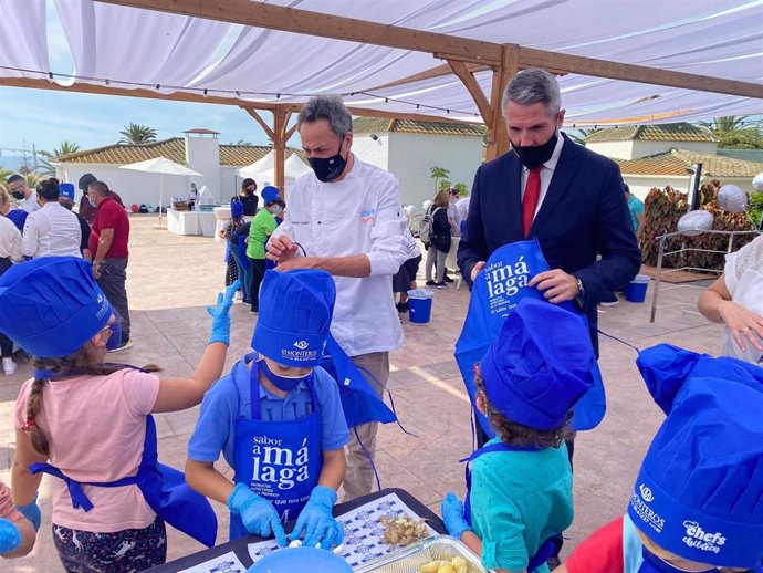 Sabor a Málaga y 29 chefs con estrella Michelin enseñan alimentación saludable a través de ChefsForChildren