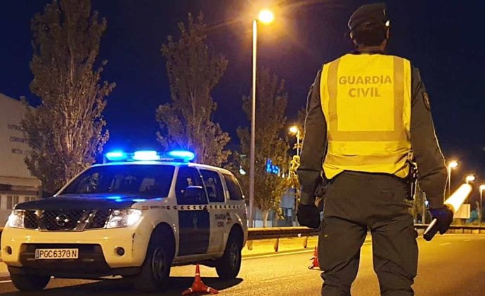 Archivo - Controles de la Guardia Civil.