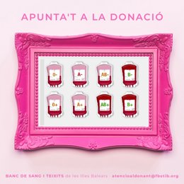 El Banco de Sangre de Baleares alerta de la falta de reservas de los grupos O- y A-.