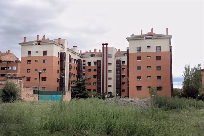 Bloques de edificios en una imagen de archivo.