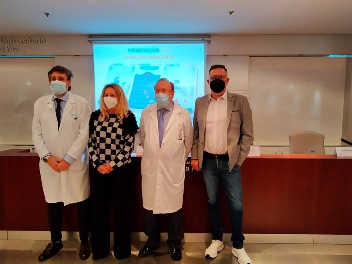 Presentación App "Vivir Con Hemofilia" Hospital Universitario La Paz.