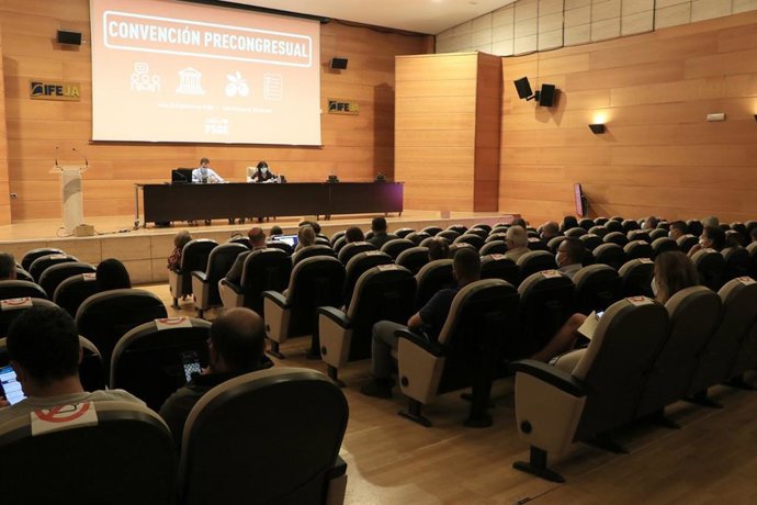 Convención precongresual del PSOE de Jaén.