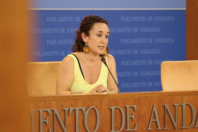 La portavoz adjunta de Unidas Podemos por Andalucía, Ana Naranjo, en una imagen de archivo.