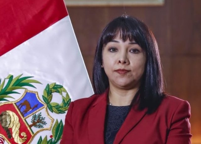 La primera ministra peruana, Mirtha Vásquez