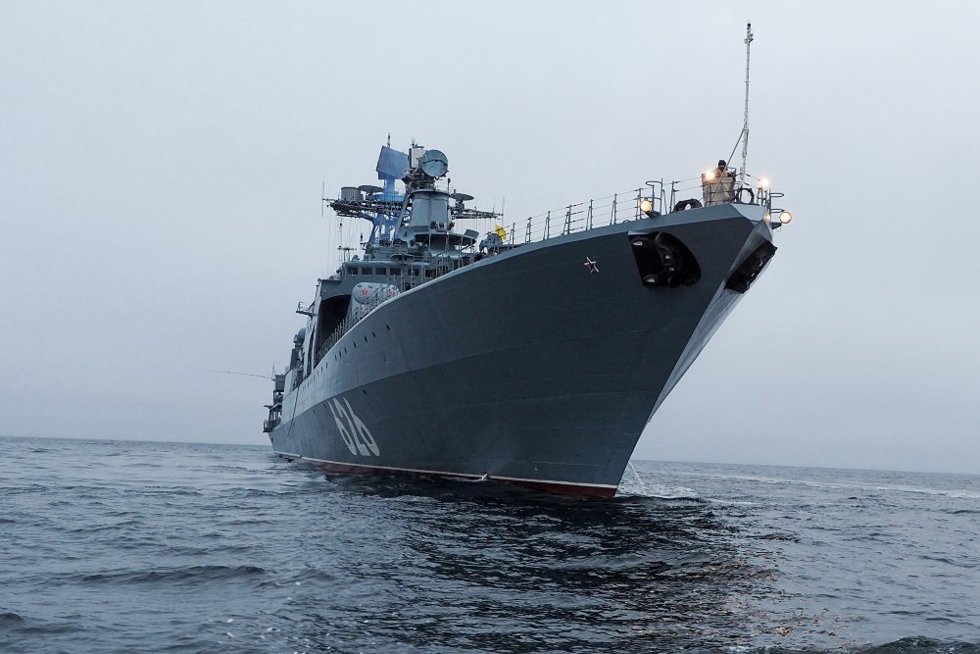 La embarcación 'Vicealmirante Kulakov', perteneciente a la clase Udoy de la Armada Rusa