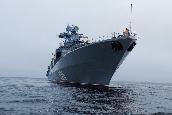 La embarcación 'Vicealmirante Kulakov', perteneciente a la clase Udoy de la Armada Rusa