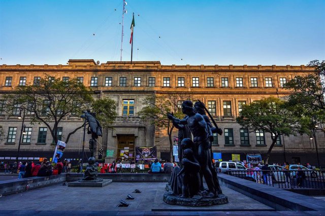 Archivo - Sede de la Suprema Corte de Justicia de la Nación de México (SCJN)