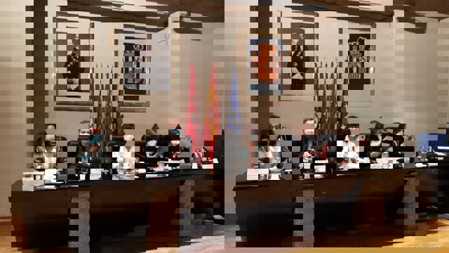 La fiscal superior, Almudena Lastra, presenta la memoria de la Fiscalía