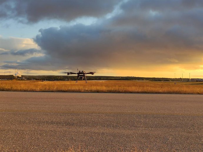 Imagen del dron utilizado en el proyecto de APIBOT.