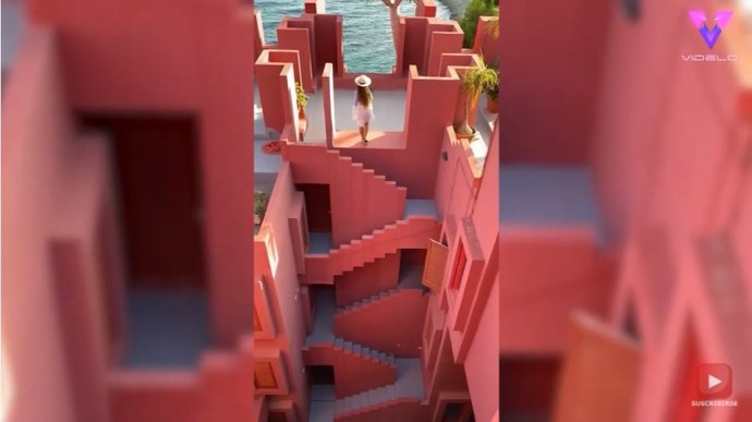Descubren unas escaleras parecidas a las del 'Juego del Calamar' en España