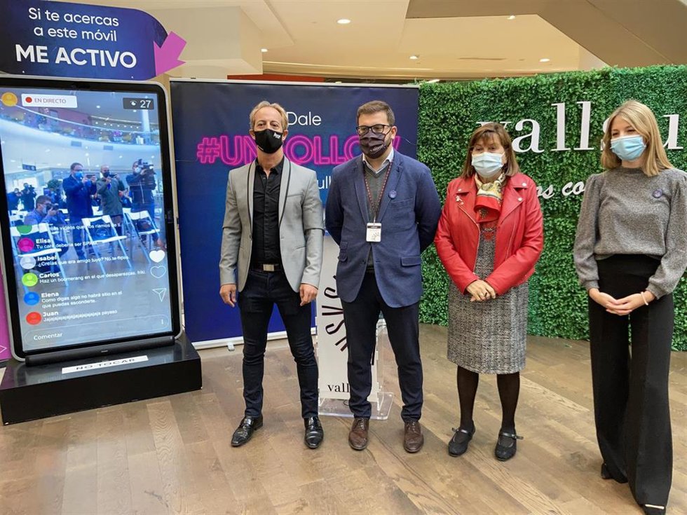 Enrique Pérez-Carrillo (i), Pablo Pérez, María Victoria Soto y Cristina Macarrón.