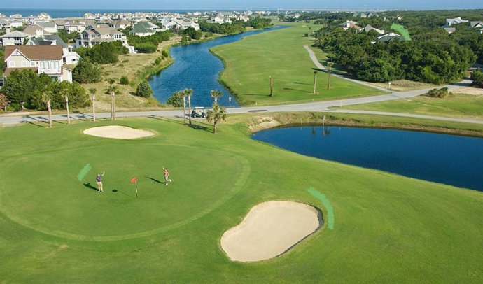 Imagen de un campo de golf