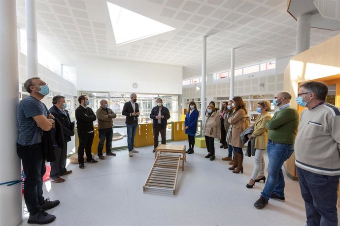 Visita a la escuela infantil.