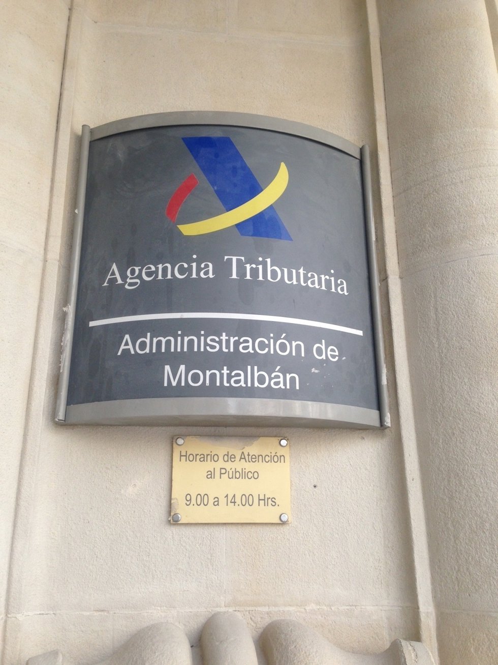 Recurso de una sede de Hacienda - Agencia Tributaria en Madrid