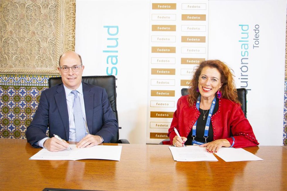 La Confederación Española de Federaciones y Asociaciones Profesionales de Guías de Turismo (Cefapit) ha firmado hoy en Toledo un acuerdo de colaboración con el grupo hospitalario Quirónsalud