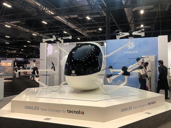 Umiles presenta el primer aero taxi con tecnología, desarrollo y fabricación española