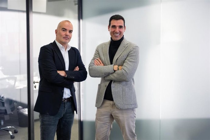 Archivo - Los cofundadores de Antai Venture Builder, Miguel Vicente y Gerard Olivé.