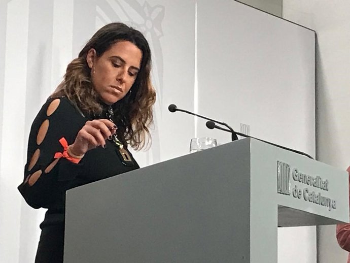 La portaveu del Govern, Patrícia Plaja
