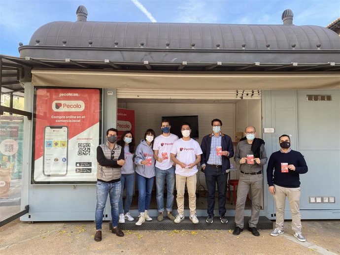 El Quiosco de PalmaActiva promociona una plataforma mallorquina de venta online para el pequeño comercio, Pecolo.
