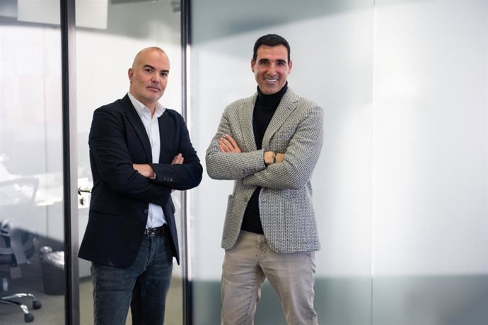 Archivo - Arxiu - Els cofundadors d'Antai Venture Builder, Miguel Vicente i Gerard Olivé