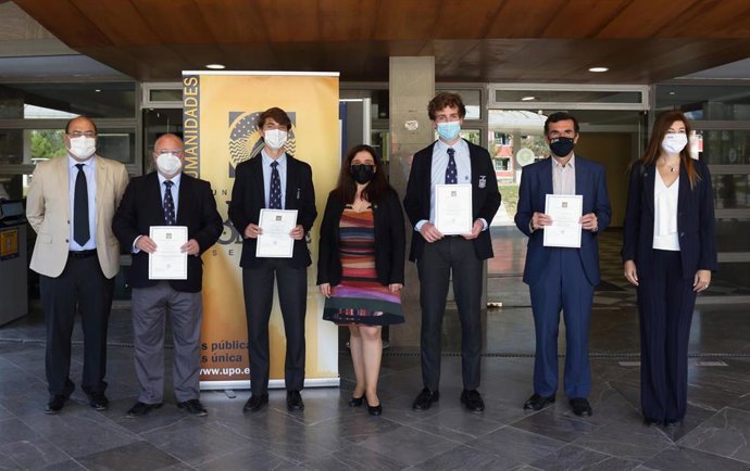 Entrega del Premio Humanitas para Jóvenes Investigadores que concede la Facultad de Humanidades de la Pablo de Olavide.