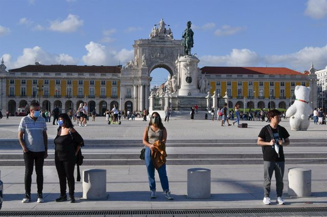Archivo - Plaza del Comercio de Lisboa