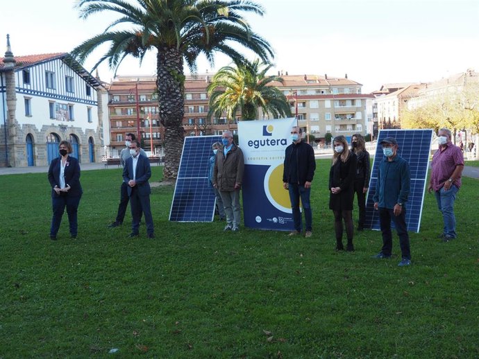 Presentación de la cooperativa energética Egutera de Zumaia