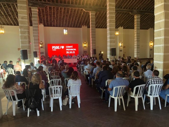 Comité provincial del PSOE de Cádiz.