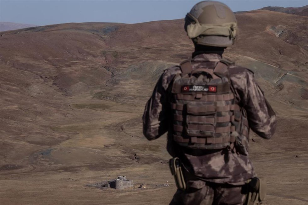 Militar turco en la frontera con Irán (imagen de archivo).