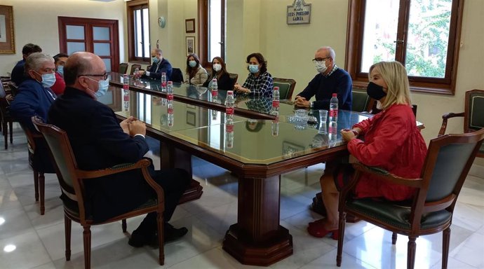 Reunión de Ana Tárrago con fiscales de Sicilia especializados en delincuencia organizada