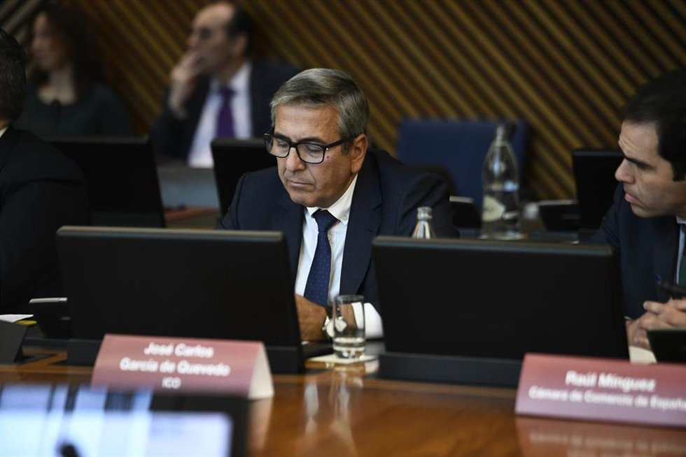 Archivo - El presidente de ICO, Jose Carlos Garcia de Quevedo, en una imagen de archivo