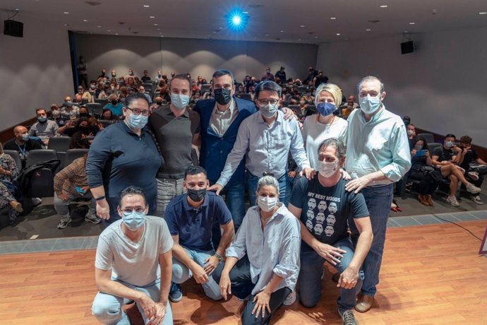 Participantes en el ciclo 'Almería, Tierra de cortometrajes'