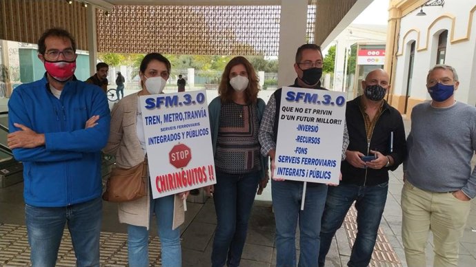 Trabajadores de SFM inician los paros para pedir un "modelo de movilidad público".