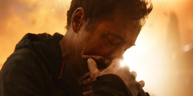 Robert Downey Jr. como Tony Stark en Vengadores: Endgame