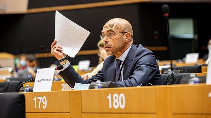 El vicepresidente de Vox y portavoz de esta formación en el Parlamento Europeo, Jorge Buxadé