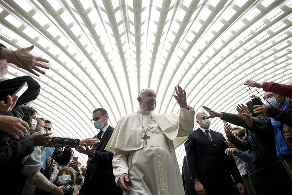 El Papa en la audiencia general de la pasada semana