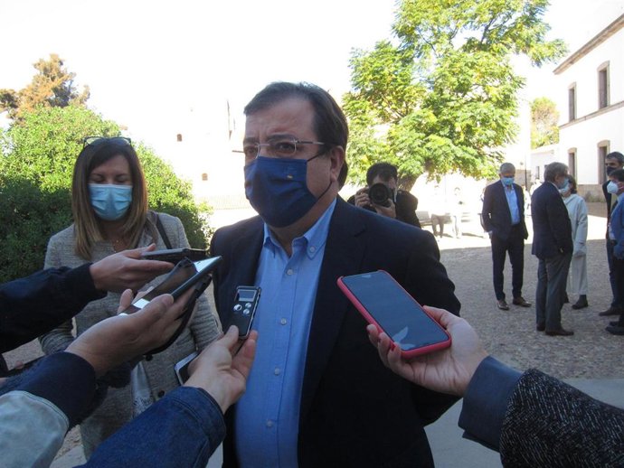 El presidente de la Junta de Extremadura, Guillermo Fernández Vara